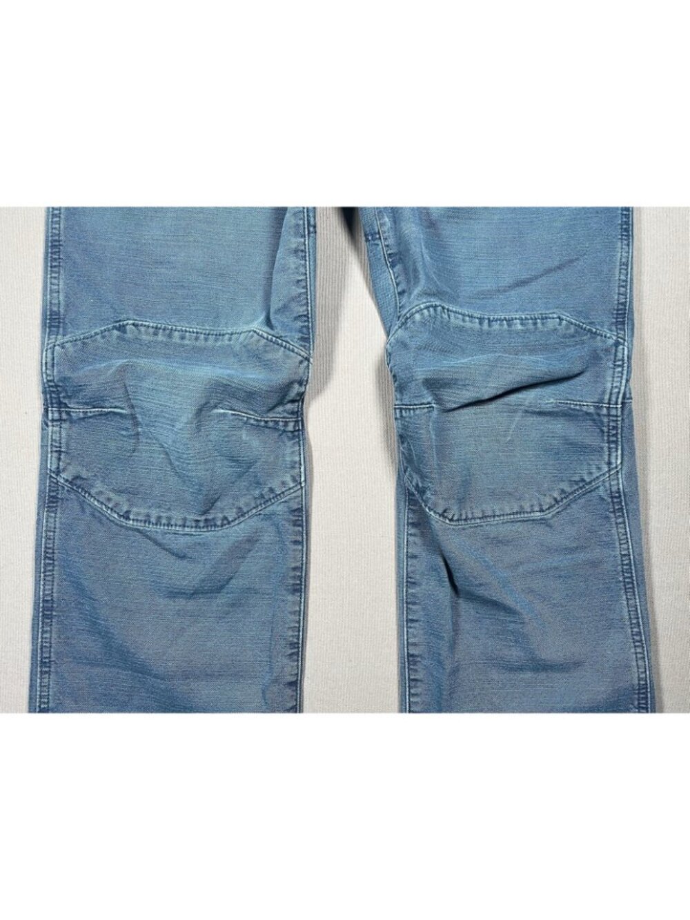 G-Star Raw 5620 Elwood 3D 96 Innovation Regular Blue Canvas Pants - Men 32 X 32 - Picture 9 of 16